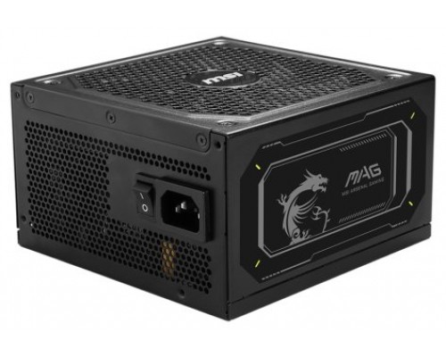 MSI MAG A1000GL PCIE5 II unidad de fuente de alimentación 1000 W 24-pin ATX ATX Negro